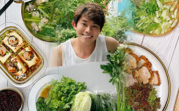 Stylist của H'Hen Niê, Kim Duyên hướng dẫn nấu ăn eat clean mùa dịch, ai cũng khen khéo tay Ảnh 2