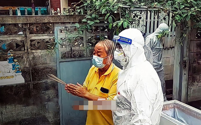 Xót xa lời tạm biệt của người chồng có vợ tử vong sau vài ngày phát hiện triệu chứng Covid-19 Ảnh 2