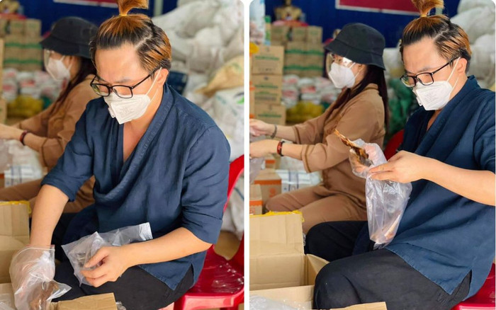 Ăn chay trường nhiều năm, MC Đại Nghĩa gặp phải 'thử thách khó' khi làm từ thiện mùa dịch Ảnh 2