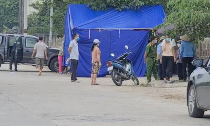 Hiện trường xảy ra vụ việc.