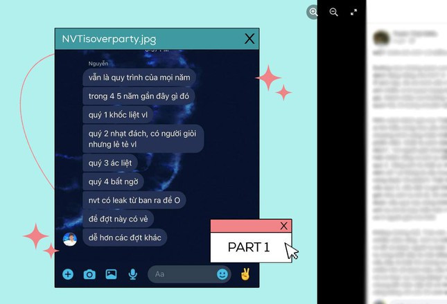 Tin nhắn cho thấy Việt Thái có động thái coi thường bạn chơi, đồng thời, Việt Thái tự nhận có 'quen nhiều người trong ban ra đề Olympia'