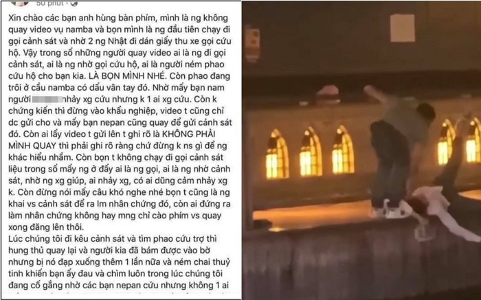 Cô gái phân trần khi bị tố quay clip vụ thanh niên bị dìm xuống sông tử vong ở Nhật, tiết lộ chi tiết sốc Ảnh 2