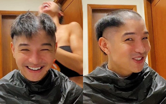 Cường Seven 'sắm quả đầu' không đụng hàng, danh tính 'thợ cắt tóc' khiến dân mạng 'ngã ngửa' Ảnh 2