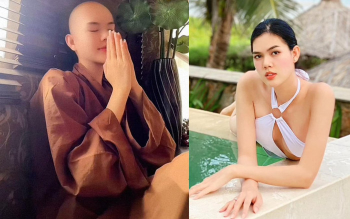 Trước khi cạo đầu quy y vì bị cắm sừng, Ngọc Trinh từng lên đồ rất bạo do sở hữu body nóng bỏng Ảnh 2