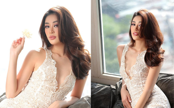 Hoa hậu Khánh Vân cuốn hút trong bộ ảnh mang thông điệp: 'Cây nhà lá vườn - ở nhà vẫn đẹp' Ảnh 2