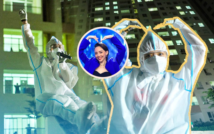 Nhạc đi trước vocal lả lướt theo sau nhưng đó là ác mộng ấm áp của Tóc Tiên khi hát ở bệnh viện dã chiến Ảnh 2