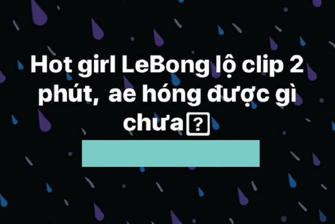 Bị đồn lộ 'clip 2 phút' giữa đêm, gái xinh Lê Bống lập tức đáp trả: 'Có hẳn clip 20 phút đây' Ảnh 1