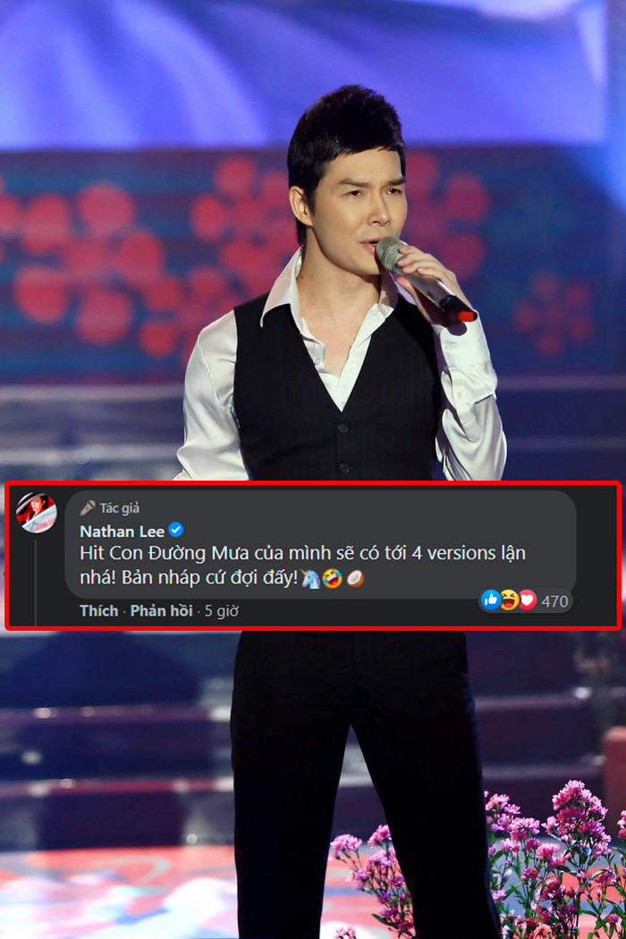 Nathan Lee tiết lộ về ca khúc Con đường mưa.