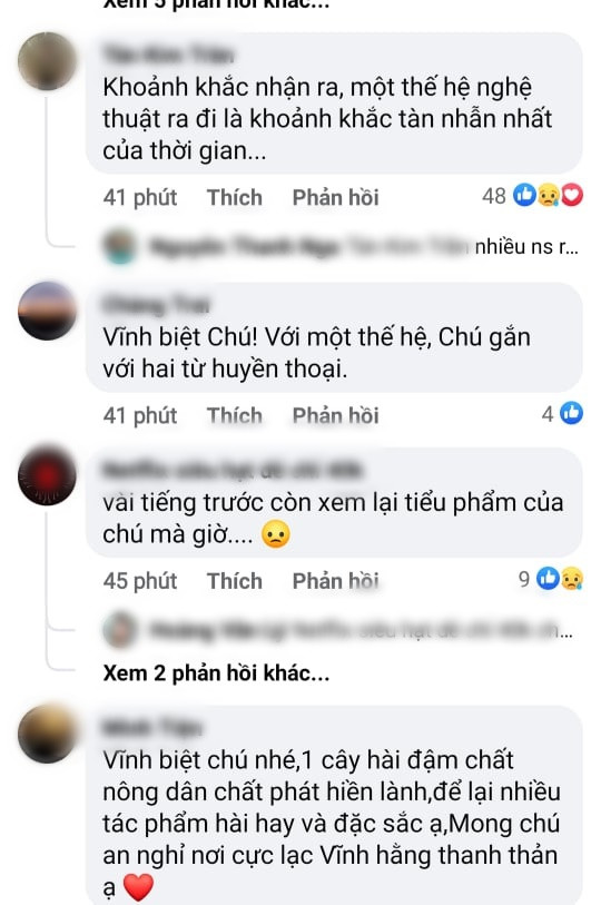 Dân mạng xót xa khi hay tin NS Giang Còi qua đời: 'Vĩnh biệt tuổi thơ của bao người Việt' Ảnh 6