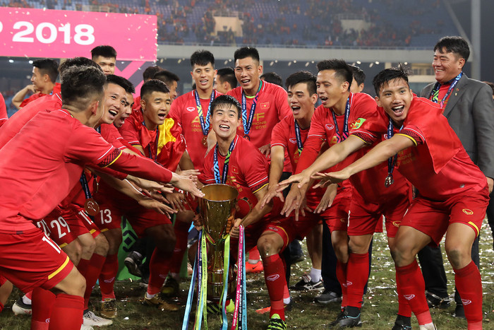 Tuyển Việt Nam đang là đương kim vô địch AFF Cup.
