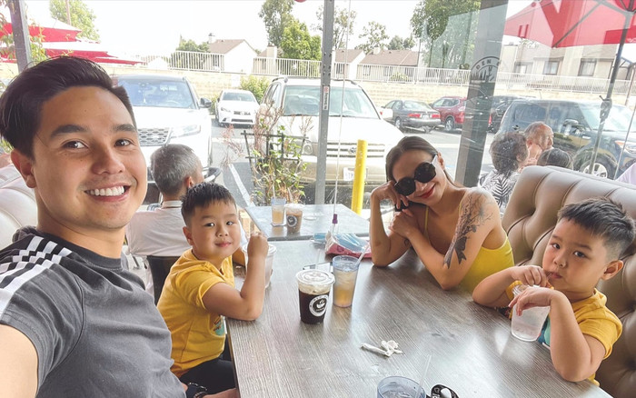 Sau 8 năm thăng trầm, diễn viên Baggio và vợ kỉ niệm ngày bên nhau cực hạnh phúc Ảnh 2