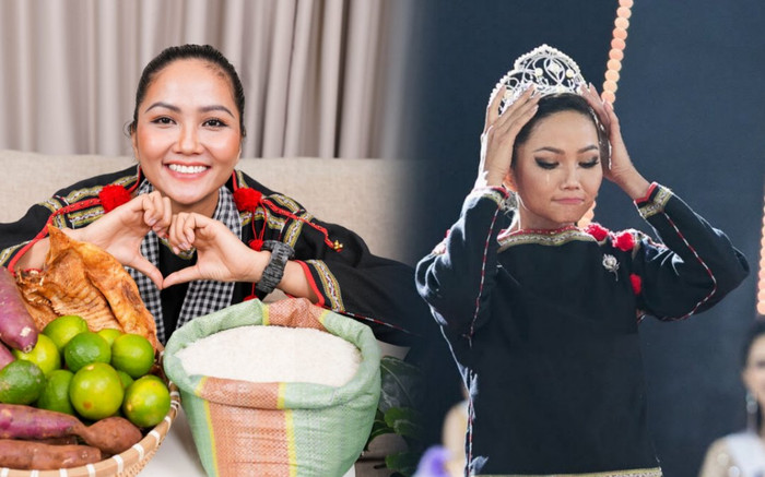 Shipper H'Hen Niê diện lại bộ thổ cẩm trứ danh, chốt đơn rào rào cho nông dân Đồng Tháp Ảnh 2