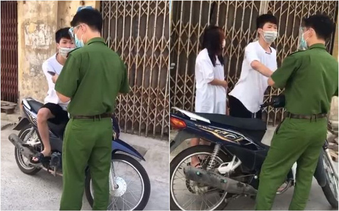 Bị dừng xe yêu cầu kiểm tra, nam thanh niên lên giọng thách thức: 'Ông nghĩ tôi sợ à?' Ảnh 2