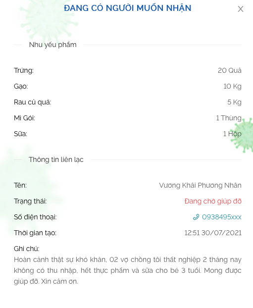 SOSmap: Những nối kết của muôn vàn yêu thương giữa mùa dịch bệnh Ảnh 2