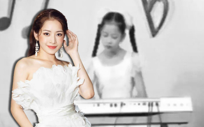 Tiết lộ khoảnh khắc thi đánh đàn nhiệt tình hồi bé, hoá ra Chi Pu đã có 'khiếu âm nhạc' từ nhỏ? Ảnh 2