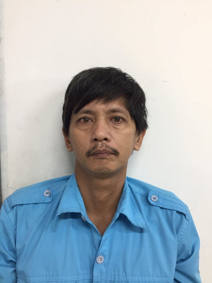 Trương Bảo Thái tại cơ quan công an. Ảnh: NLĐO