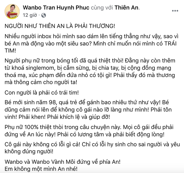 Thiên An tâm sự đầy xót xa: 'Em không muốn ai phải tổn thương như em nữa' Ảnh 2