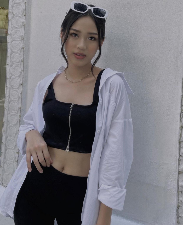 Cô nàng rất tích cực tập luyện thân hình để chuẩn bị cuộc thi nhan sắc ở đấu trường quốc tế vào cuối năm nay 