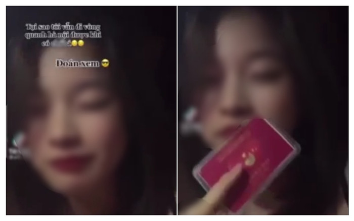 Điều bất ngờ về 'tấm thẻ đỏ quyền lực của ba' cô gái khoe dùng để đi khắp Hà Nội những ngày giãn cách Ảnh 2