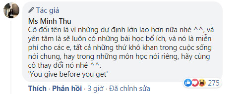 Cô giáo Minh Thu nói gì trước thông tin 'gỡ mác giáo viên' sau động thái đổi tên trang Fanpage? Ảnh 4