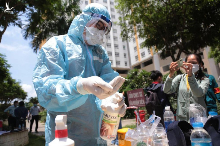  Trong ngày 9/8, cả nước ghi nhận 9.340 ca nhiễm mới. Ảnh minh họa