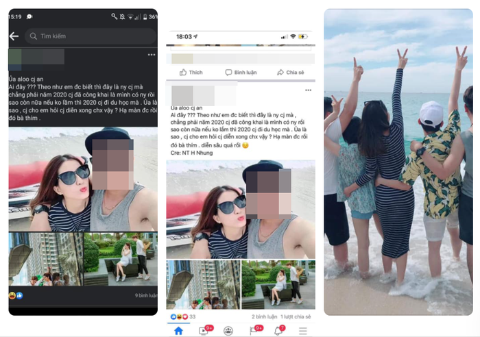 Những bài đăng từ netizen cho rằng Thiên An 'cắm sừng' Jack