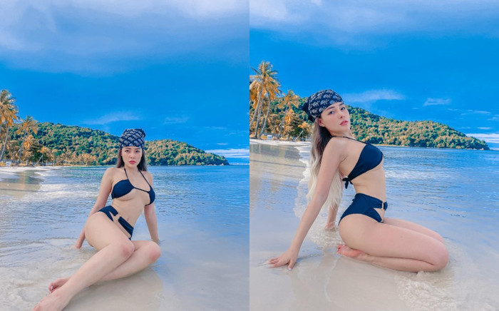 'Chóng mặt' vì Ngân 98 hóa nữ cướp biển mặc bikini tí hon nóng bỏng siêu cấp Ảnh 2