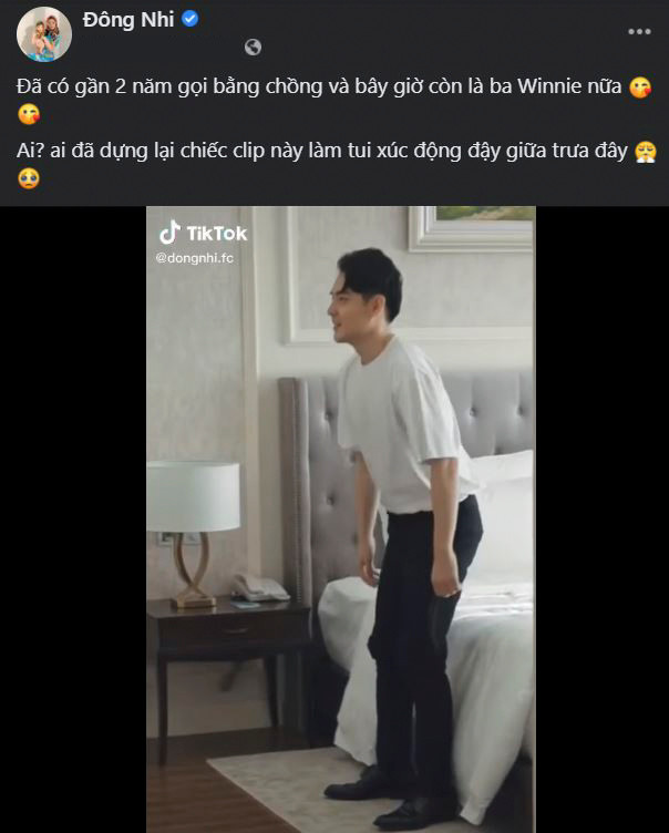 Bài đăng của Đông Nhi.