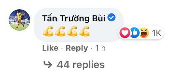 Tấn Trường thả icon động viên Jack, thu hút cả ngàn lượt like.