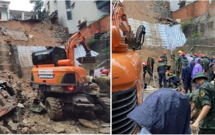 Sạt lở đất đá lúc sáng sớm khiến 3 người tử vong và 1 người bị thương ở Quảng Ninh Ảnh 2