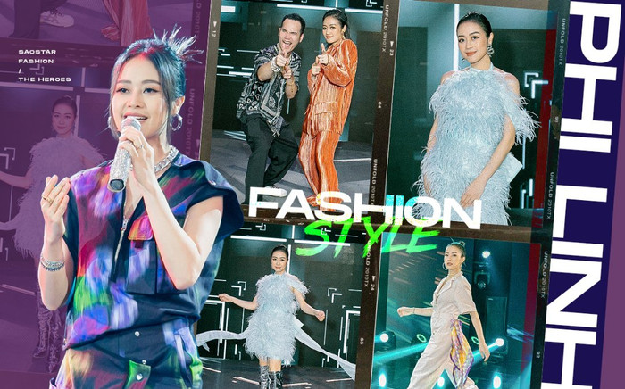 Style cá tính đậm chất highfashion của MC Phí Linh trở thành linh hồn của The Heroes Ảnh 2