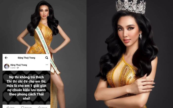 Vừa nhận sash thi Miss Grand, Thùy Tiên bị chị gái Đặng Thu Thảo 'bóng gió' quá khứ nợ nần Ảnh 2