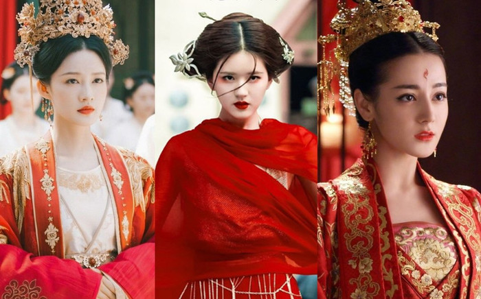 Mỹ nhân Hoa Ngữ so kè nhan sắc với y phục đỏ (P2): Triệu Lệ Dĩnh mạnh mẽ, Nhiệt Ba xinh đẹp ngút ngàn Ảnh 2