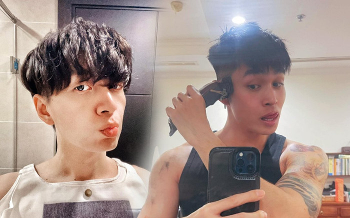 Ở nhà mùa dịch, Ngô Kiến Huy và Jun Phạm tự cắt tóc cho mình, kết quả một trời một vực Ảnh 2