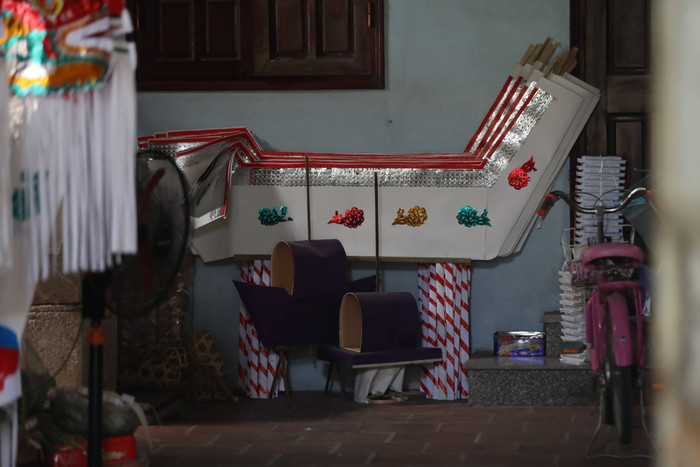 Làng nghề vàng mã nổi tiếng ở Hà Nội đìu hiu dịp Rằm tháng Bảy do ảnh hưởng dịch Covid-19 Ảnh 15