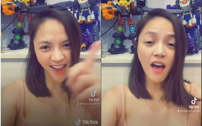 Thu Quỳnh 'Hương vị Tình Thân' gây sốc với chiếc cằm dị dạng, 'xuyên thủng vạn vật' Ảnh 2