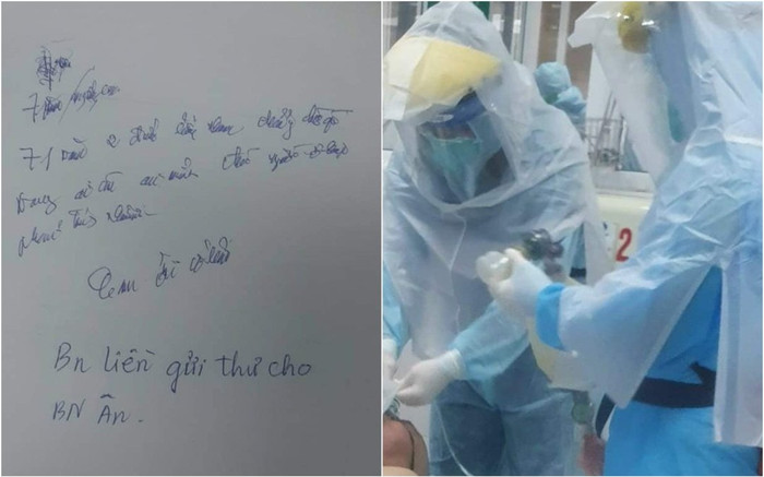 Xúc động trước bức thư ở phòng cấp cứu: 'Nếu thiếu máy thở, tôi xin nhường máy thở cho ông ấy!' Ảnh 2