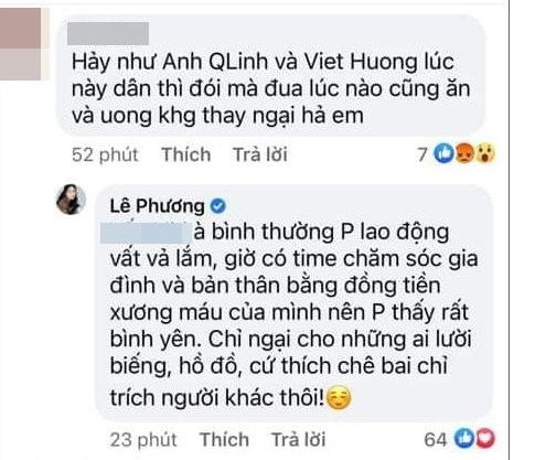 Bị nói 'dân đói mà lúc nào cũng ăn ngon' giữa mùa dịch, Lê Phương đáp trả cực sâu cay Ảnh 11