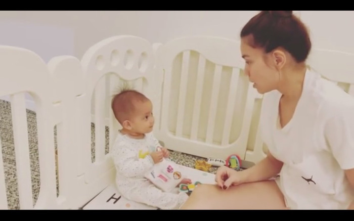 Nổi tiếng điềm tĩnh, nay Hồ Ngọc Hà trò chuyện cùng con gái và bất ngờ với hành động 'ghê gớm' này? Ảnh 2