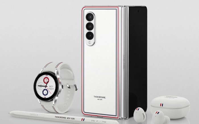 Galaxy Z Fold3 và Z Flip3 đẹp 'hút mắt' với phiên bản Thom Browne Ảnh 2