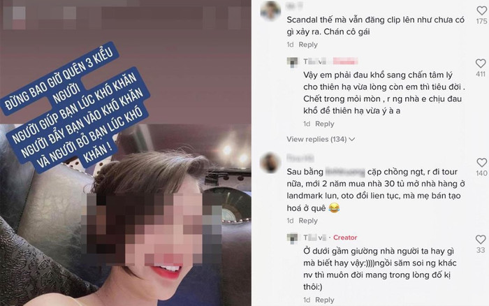 Liên tục bị gợi nhắc chuyện quá khứ, hotgirl 'bị lộ clip 8 phút' phản pháo cực gắt Ảnh 2