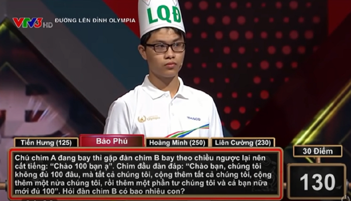 Câu hỏi kiến thức lớp 5 trong Olympia nhưng lại khiến thí sinh 'đầu hàng' chịu thua Ảnh 1