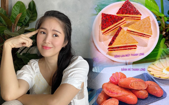 Khéo tay hay làm như Lê Phương, chế biến đủ món ăn từ trái thanh long ruột đỏ Ảnh 2