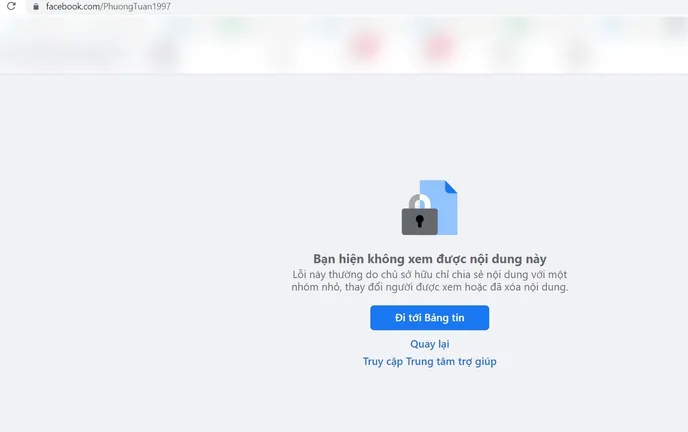 Facebook Jack trắng trơn sáng nay.