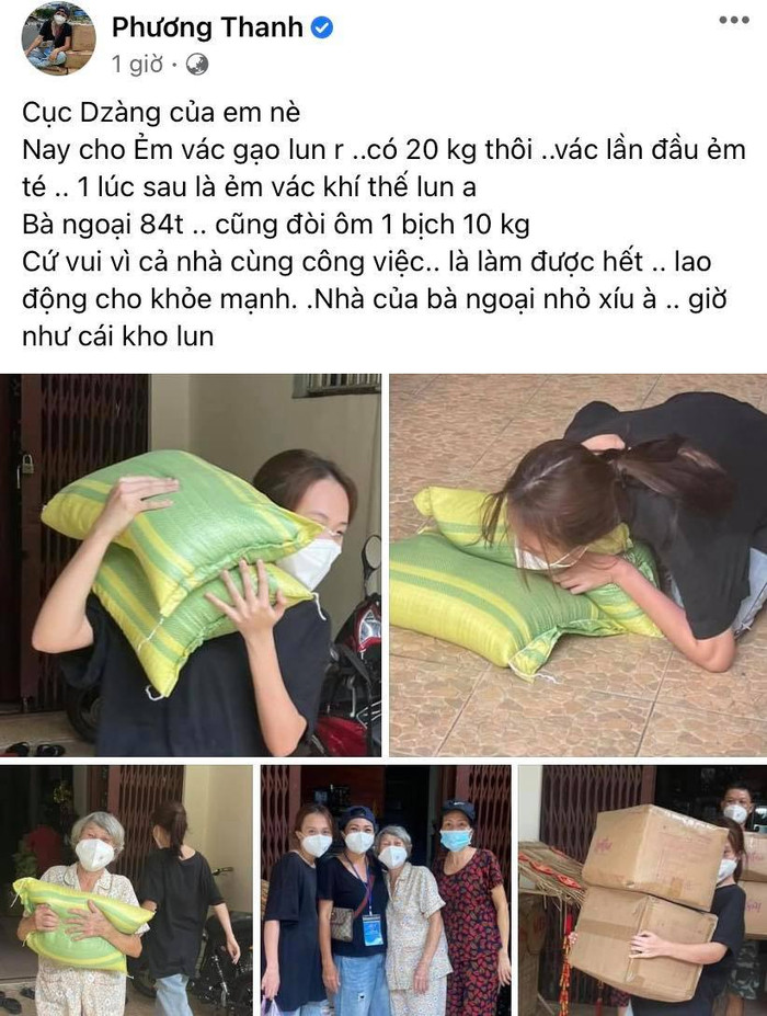 Chia sẻ của Phương Thanh.