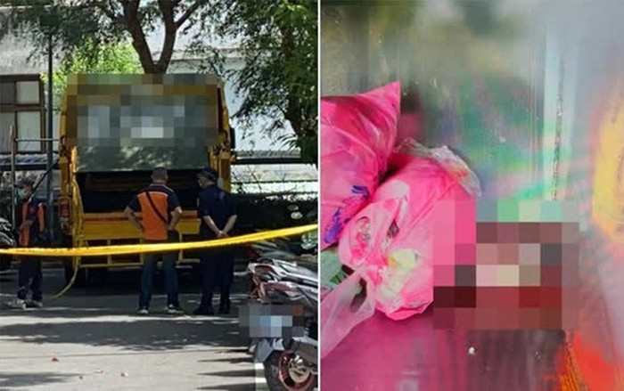 Nhìn thấy bịch nylon rơi khỏi xe rác, người công nhân sừng sờ khi phát hiện điều kinh hoàng bên trong Ảnh 2