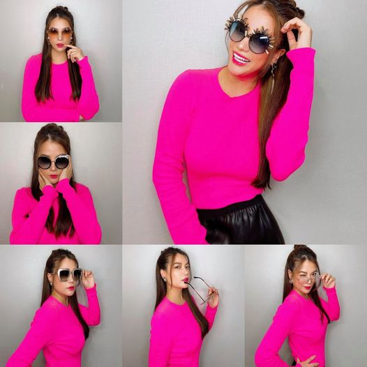 Thậm chí, Trương Ngọc Ánh lôi hết cả tất cả kính mát của mình làm thành bộ ảnh 'cưa sừng làm nghé' update facebook