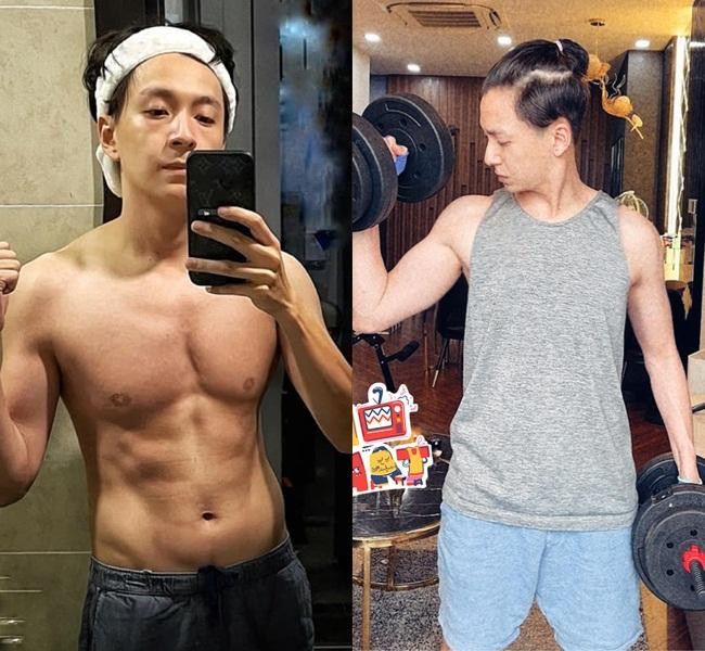 Ngô Kiến Huy thay đổi từ ngoại hình thanh mảnh, ốm o ngày nào trở nên săn chắc, có da có thịt hơn. 