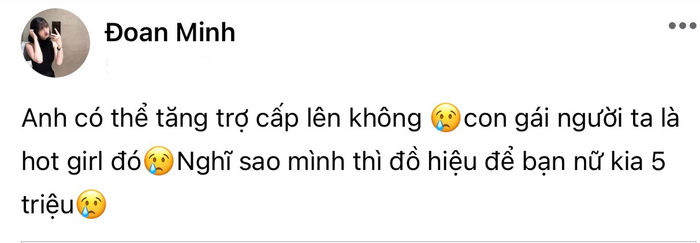 Nữ chính show hẹn hò lên tiếng về việc chu cấp 5 triệu của Jack: 'Anh có thể tăng trợ cấp lên không' Ảnh 2