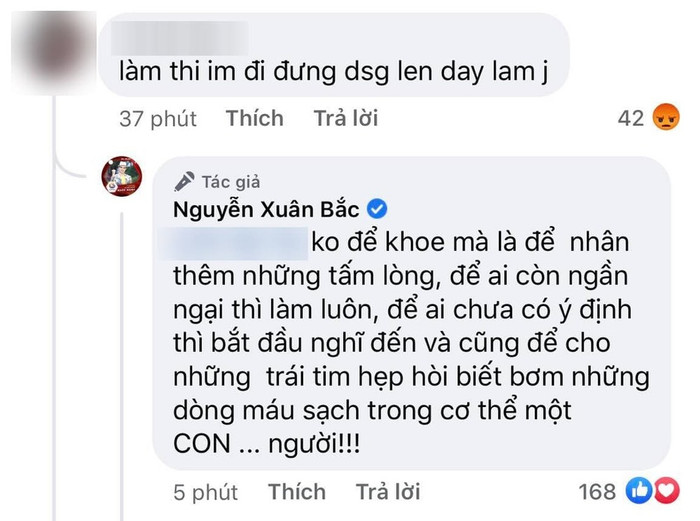 Bị mỉa mai chuyện đăng bài đi làm từ thiện, Xuân Bắc 'đáp trả' dí dỏm nhưng thâm thuý Ảnh 6